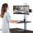 Octavius Adjustable Height Aluminium Standing Desk Converter