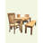 Khalia Solid Wood Dining Table