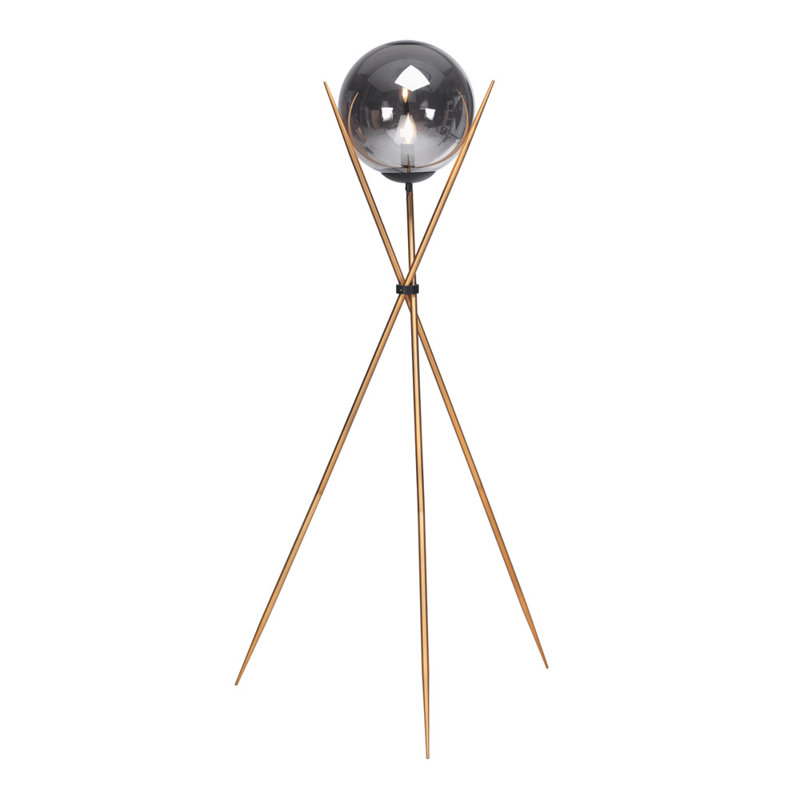 Aften 160cm Gold Tripod Floor Lamp
