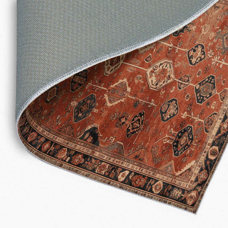 Tapis d'intérieur et d'extérieur brun Persian, Rectangulaire 2 pi x 3 pi