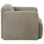 Fauteuil d'appoint rembourré en tissu Hemington brun-122491387
