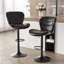 Adjustable Height Counter Stool with Metal Frame-1853004362-1853004363