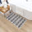Linkage Casual Geometric Polyester Machine Washable Knitted Bath Mat-94230215-94230209