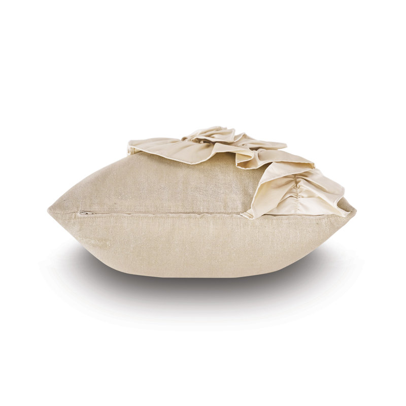 Bardot Linen Square Pillow Cover & Insert