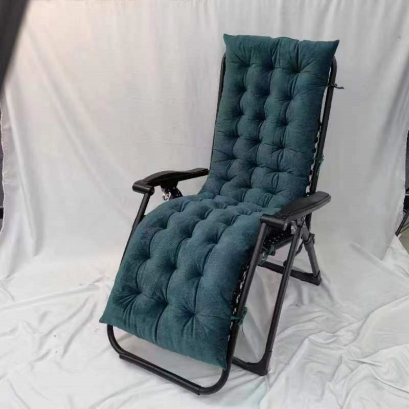 Outdoor 4'' Rocking Chair Chair Pad, Dark Green, 63"W x 20"D