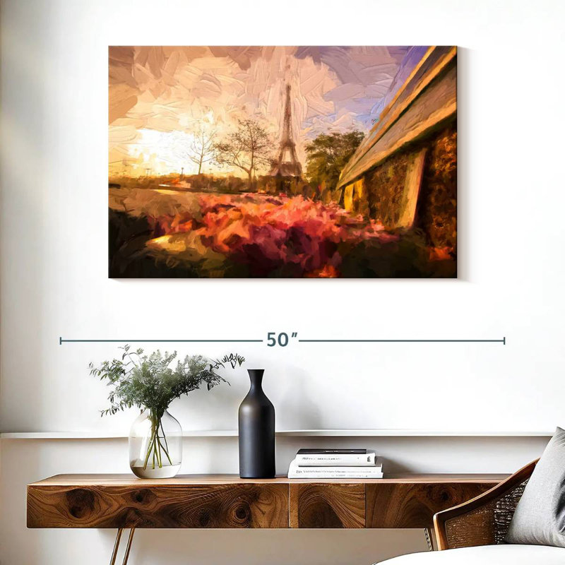 Nicci Paris Landscape, 26" H x 39" W
