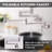 Wall Mounted Pot Filler Folding Kitchen Faucet Retractable Double Joint Swing Arm-106803026