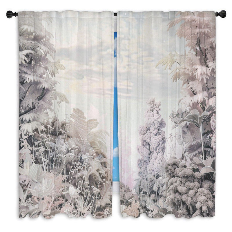 Canei Room Darkening Curtain Pair, 40" W x 82" L