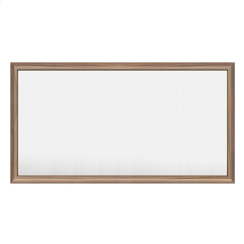 Miroir mural Amara, 72 po x 32 po, Bois brun foncé