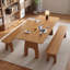 Brown Rectangular Solid Wood desk-1517899320
