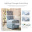 Chaise d'appoint rembourrée Colette avec roulettes-1534172663