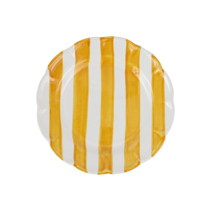 Assiette à salade AmalFitana, Jaune