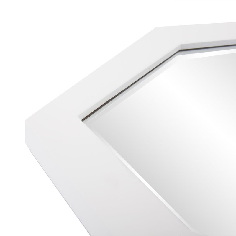 Miroir mural Lakyla, Argent