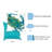 Vision III Outdoor Reversible Throw Pillow
