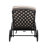 Outdoor Metal Chaise Lounge , Cushion Included-1975839427