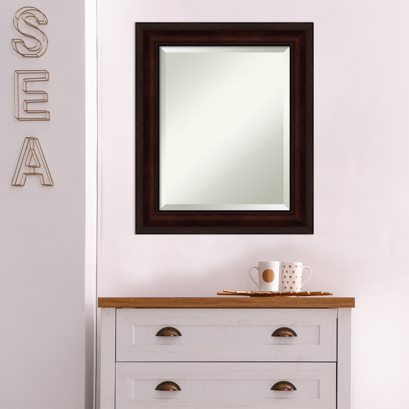 Flat Wall Mirror, 25" x 21"