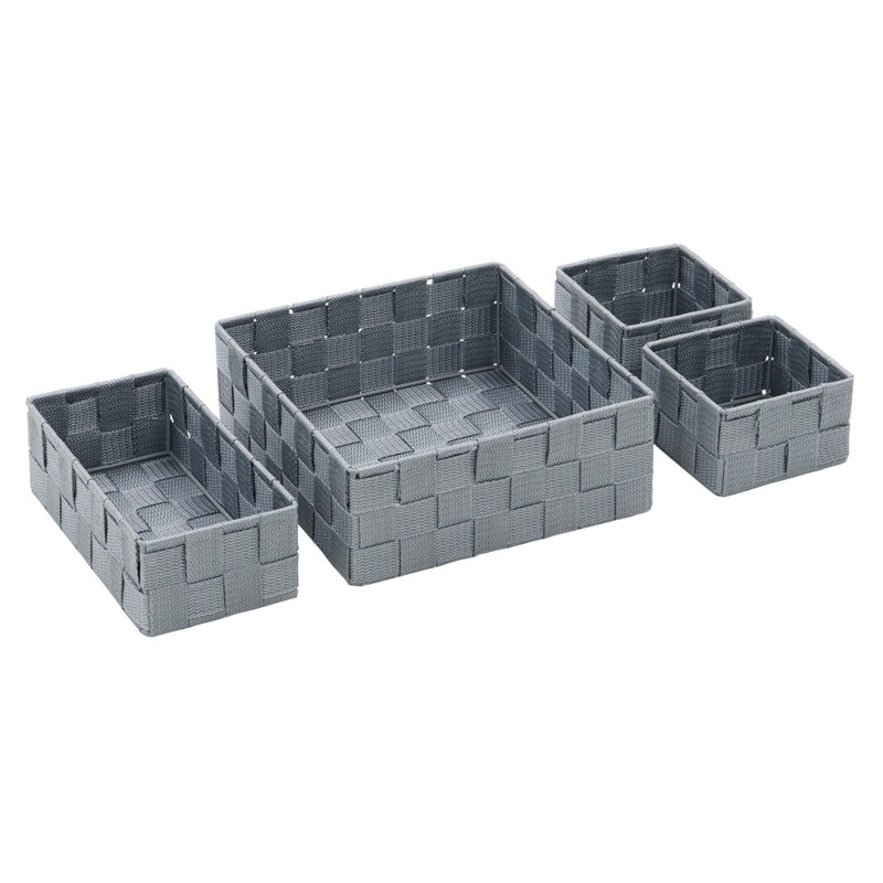 JVL Fabric Decorative Basket