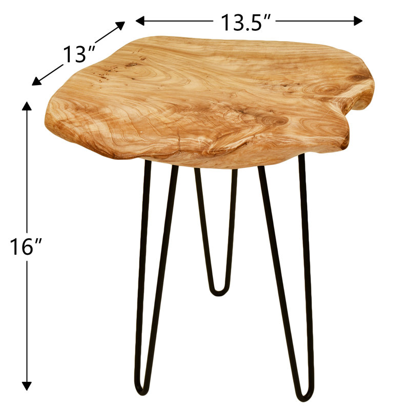 Doak Solid Wood End Table
