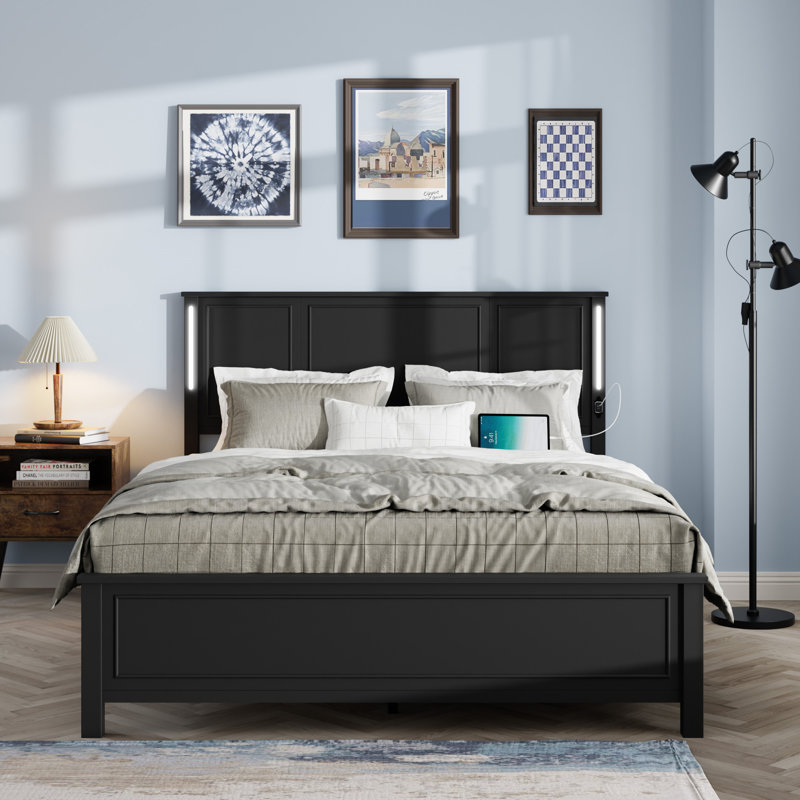 Cadre de lit, Antique Black