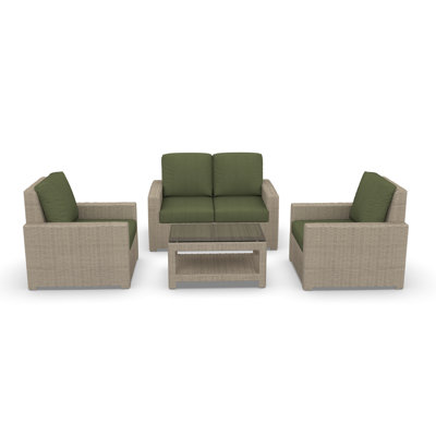 Henri 4-Person Sunbrella® Patio Seating Group