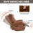 Heat Massage Manual Recliner Chair With Rocker And Swivel In Genuine Leather For Living Room-73524260