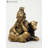 2 Inch Small Bal Krishna with Calf Brass Statue