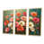 Toile naturelle avec cadre flottant