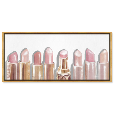 " Lipstick Shades Fashion and Glam Makeup " Graphic Art