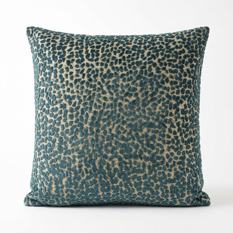 Dusky Gem Geometric Reversible Throw Pillow, 20" x 20"