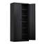 Armoire de rangement pour outils 70,8 po 2 portes en acier noir-120191079