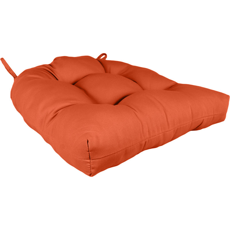 Outdoor 3'' Seat Cushion, Orange