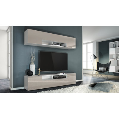 Mcalpine Unfinished Floating Entertainment Centre