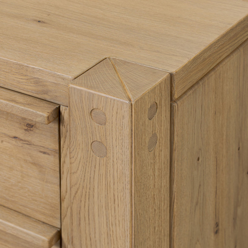 Emmer 6 Drawer Dresser-Aged Smoked Oak