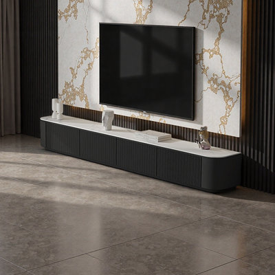 Meuble télé simple et moderne avec rangement multifonctionnel