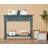 Floriean Rustic Vintage Farmhouse Style Console Table - 2 Drawers, Bottom Shelf-1367979145