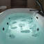 72" x 35.4" Whirlpool and Air Bath Heated Soaking Combination Tub with Tub Filler-98714072