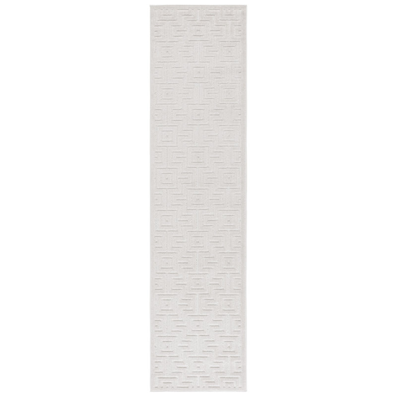 Tapis à motif géométrique Mehjabin Stella, Tapis de couloir 2 pi x 8 pi