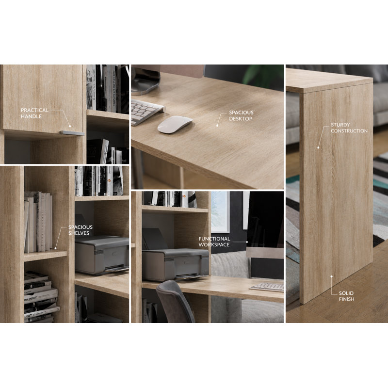 Amareya Writing Desk, Oak