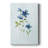 Blue Wonders I -Custom Wrapped Gallery Cavas