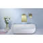 Élégant robinet de salle de bain mural en or - Grand bec en cascade pour une expérience rafraîchissante-125703346
