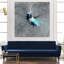 «Paint Swirl II» par James Burghardt, reproduction d'art sur toile-1854934510