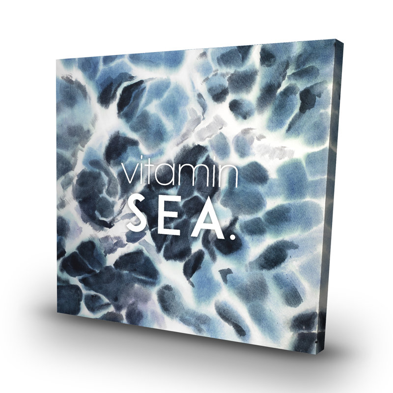 Vitamin sea - 32"x32" art on canvas