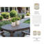Neutral Textured Ceramic Saucer Planters Set of 2-1932373498