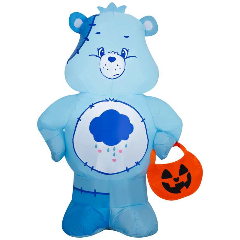 Ours grincheux léger d'Halloween avec panier de bonbons JOL - CloudCo