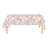 Rectangular Floral Polyester Tablecloth-1742761377