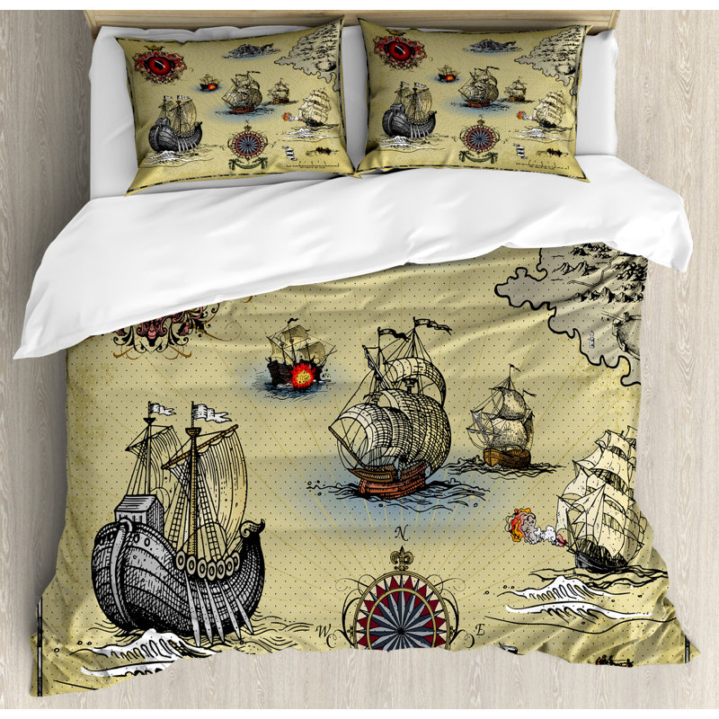 Jarrod 260 TC Duvet Cover Set, Kingsize - 2 Standard Pillowcases