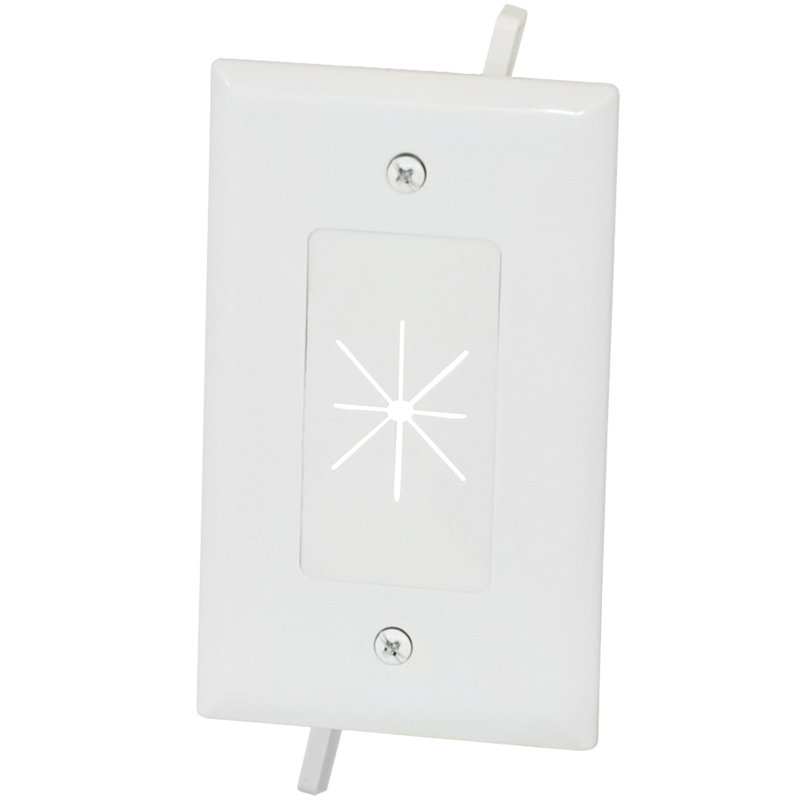 DataComm Cable Organizer, White