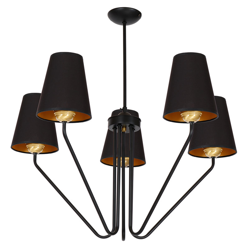 Alecsandra 5 - Light Shaded Chandelier