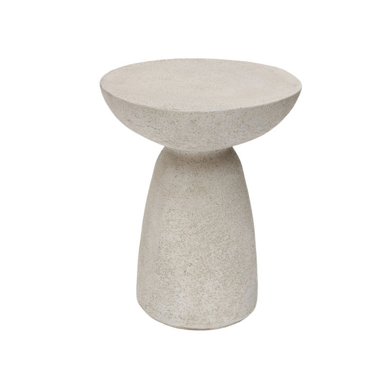 Table d'appoint / de bout blanche Milan, Blanc