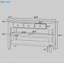 Console en bois massif 48,82 po Emer-1406098546-1397833525